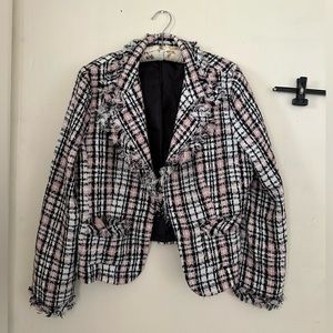 Vintage plaid jacket